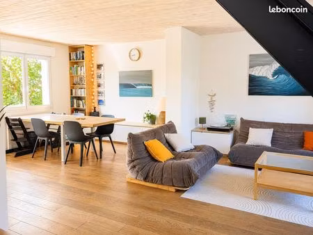 maison familiale rénovée avec charme – quartier du haut guézy à la baule