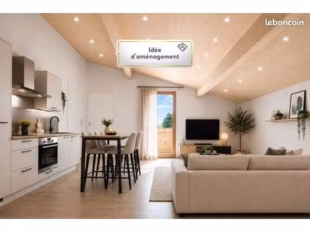 appartement 3 pièces 65 m²