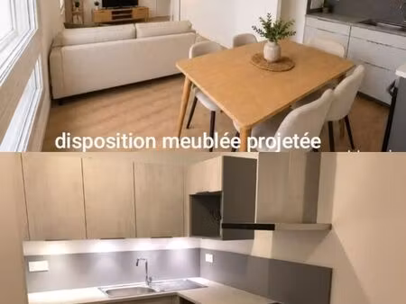 appartement t2 + parking (proche rer a/ligne j&l sncf)