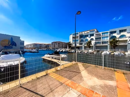 à vendre appartement t3 avec vue marina sète  quartier des quilles