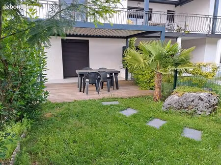 rare : t2 meublé avec jardin à bissy