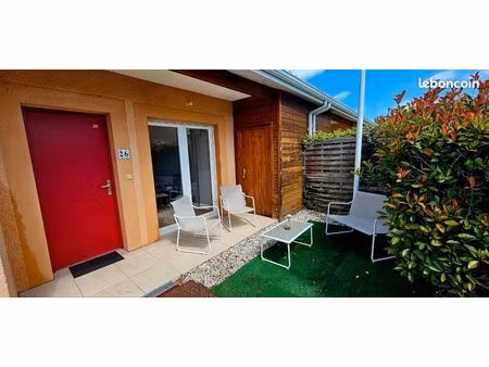 maison meublée t2 avec jardinet