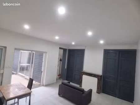 appartement t2 plein pied avec cour