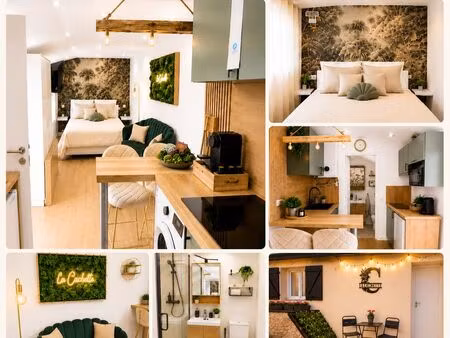 studio meublé avec terrasse privative – calme & entièrement rénové
