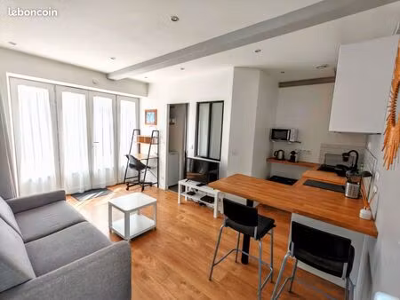studio etudiant minimes 19m2 + terrasse 21m2