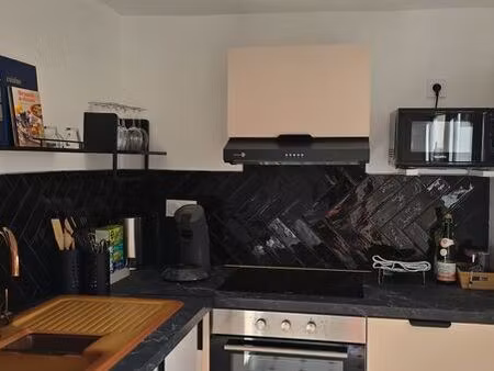 maison mitoyenne meublée – 2 chambres – idéal colocation ou jeunes actifs – rouen rive gau