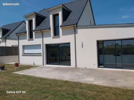 maison neuve meublée pont scorff campagne