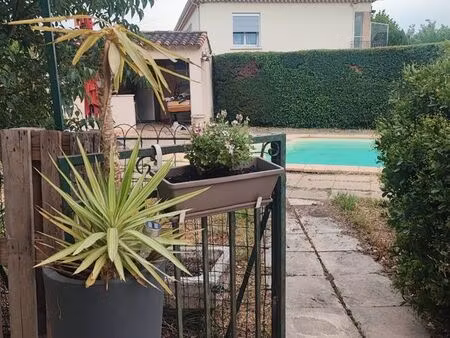 studio rez de jardin  piscine privative au calme à aix en provence