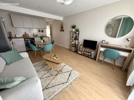 t2 meublé neuf de standing – 40 m² – angers lafayette – parking en option