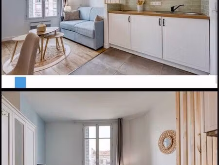 studio rénové meublé 17 m2 metro ligne 7 arrêt villejuif léo lagrange