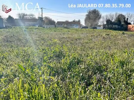 vente terrain 385 m² ballon (17290)