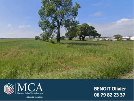 vente terrain 531 m² saujon (17600)