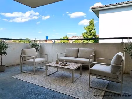 t3 de 61m² + terrasse et parking – toulouse / la vache