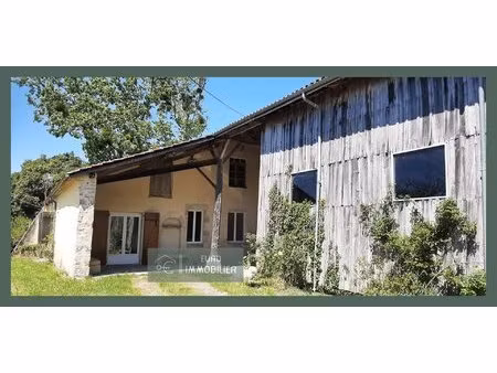 ferme bazadaise en pierre  120 m²  dépendances sur 15 ha de te
