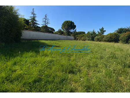 annonce terrain à vendre