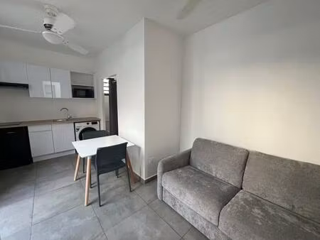 location appartement 1 pièce meublé 18m² st pierre sur dives 14170