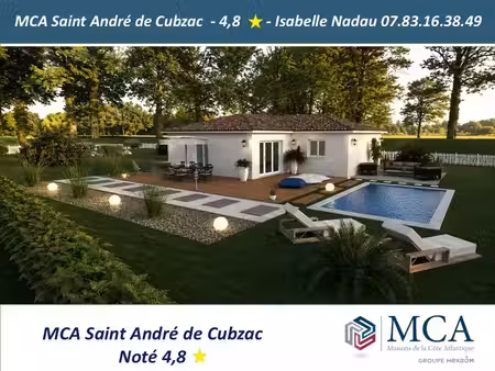 vente maison 3 pièces 85 m² maransin (33230)