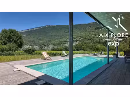 brison-saint-innocent (en savoie) villa contemporaine