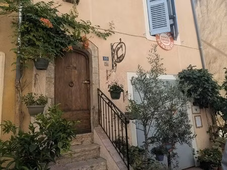 aups  charmante maison de village avec atelier.