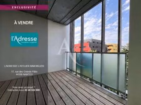 vente appartement 2 pièces à nantes beaujoire - saint-joseph (44000) : à vendre 2 pièces /