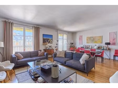neuilly - saint-james - appartement familial - dernier étage noble