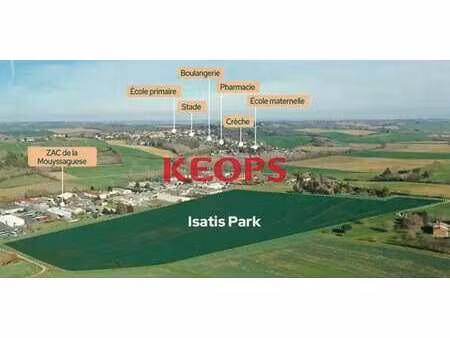 vente terrain dremil lafage 31280 1836m² à 17977m²