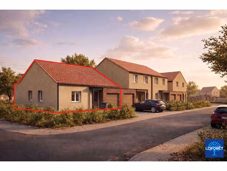 maison neuve à vendre sur plan  plain-pied  3 chambres