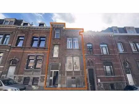 maison 4 chambres avec jardin et garage à vendre à liège