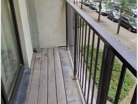 appartement 1 chambre  schaerbeek  balcon  epc c