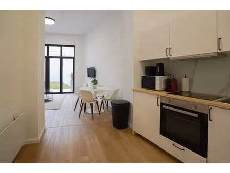 appartement neuf -1ch meublé + jardin - dispo immédiatement