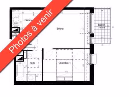 location appartement 2 pièces à nantes saint-pasquier (44000) : à louer 2 pièces / 40m² na