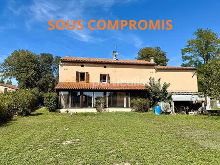 maison à potentiel proche vielmur sur agout