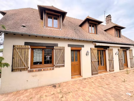 vente maison 6 pièces 141 m² crosville-la-vieille (27110)