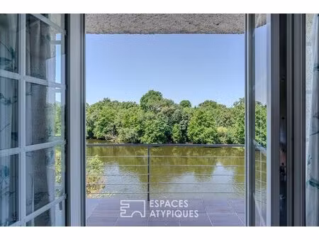 maison d'exception en bord de sèvre