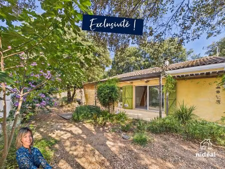 mazet de 54 m² avec joli terrain constructible
