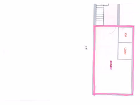 appartement le mans 1 pièce(s) 28.83 m2