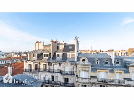 paris 17e place saint-ferdinand - studette dernier étage de 7 m² avec vue dégagée