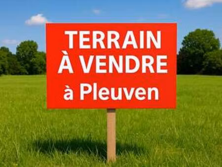 vente terrain à pleuven (29170) : à vendre / pleuven