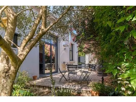 loft atypique avec jardin paysager  atelier d'artiste de plain-pied accessible pmr