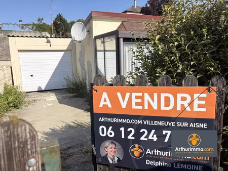vente maison de village 3 pièces 52 m2 à neufchâtel-sur-aisne