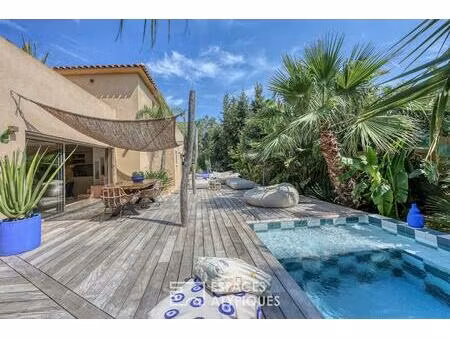 villa contemporaine esprit bohème chic