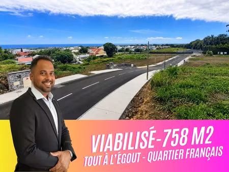 terrain à bâtir 748 m² (609 m² constructibles) – vue mer ?