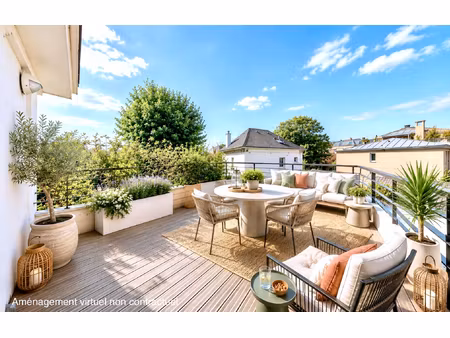 appartement la garenne colombes studio terrasse