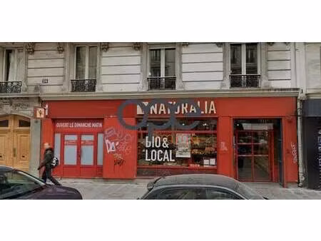 location commerce paris 75010 200m²