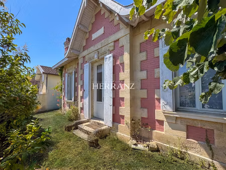 pessac élégante maison arcachonnaise rénovée  studio indép