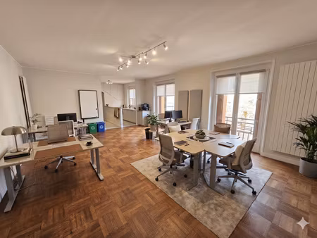 opportunité exceptionnelle : 140 m2 de bureaux/ commerce au