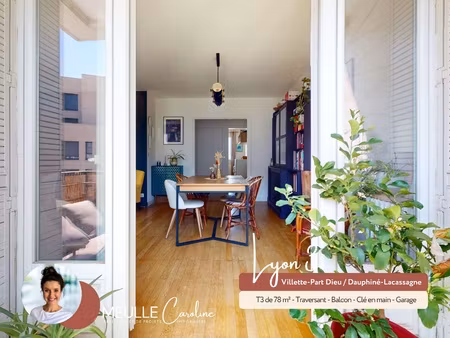 appartement 3 pièces - 78 m²