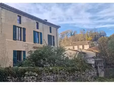 canton aurignac- jolie maison en pierres avec dépendances et jardin