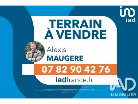 vente terrain à bâtir 650 m²