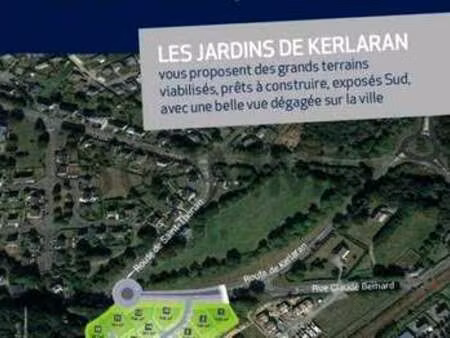 vente terrain à landerneau (29800) : à vendre / landerneau